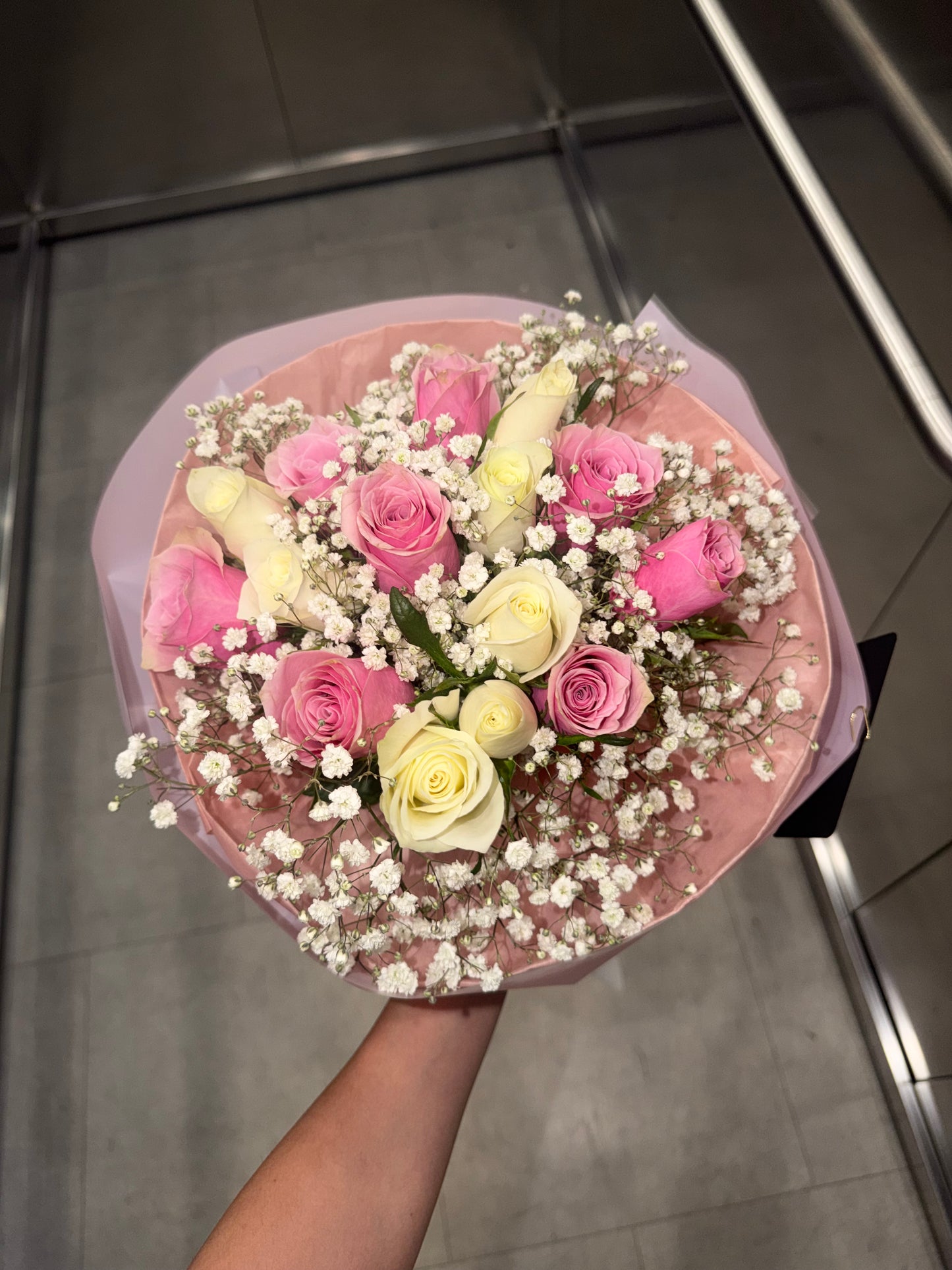 Rose & Baby’s Breath Bouquet