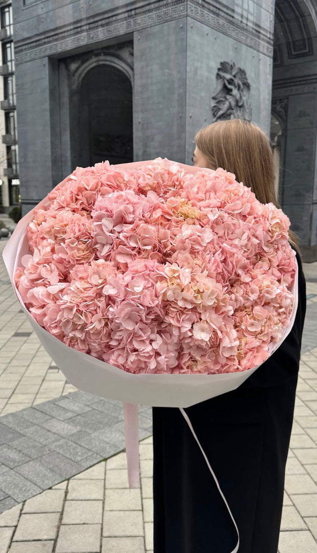 Pink Hydrangea Bouquet