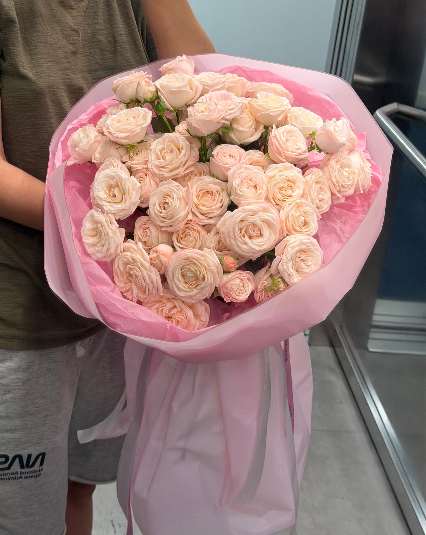 Pale Pink Spray Roses Bouquet | LAST ONE | Ready for pickup/delivery now 🚚