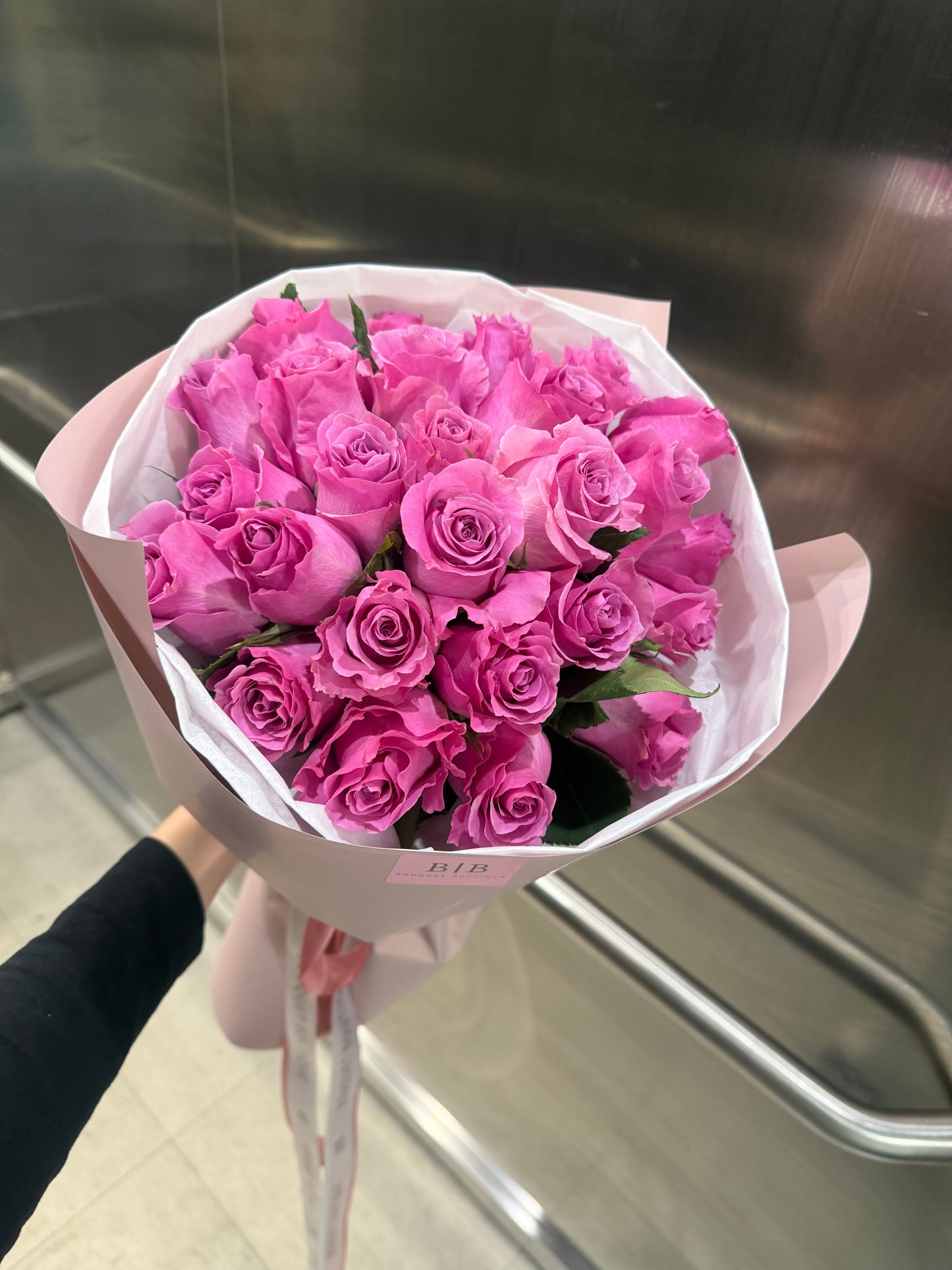 Luxury Bouquet of pink roses | Mother's Day Flower Bouquet