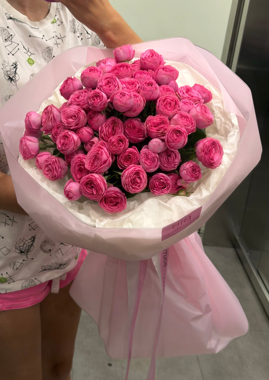 Pink Peony Rose Bouquet | LAST ONE | Ready for pickup/delivery now 🚚