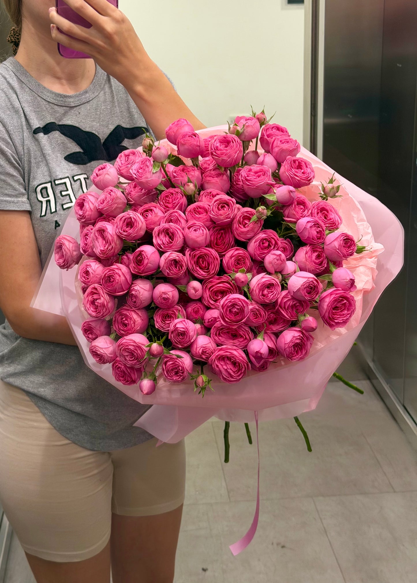 Large Pink Peony Rose Bouquet | LAST ONE | Ready for pickup/delivery now 🚚