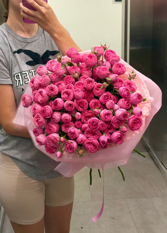 Large Pink Peony Rose Bouquet | LAST ONE | Ready for pickup/delivery now 🚚