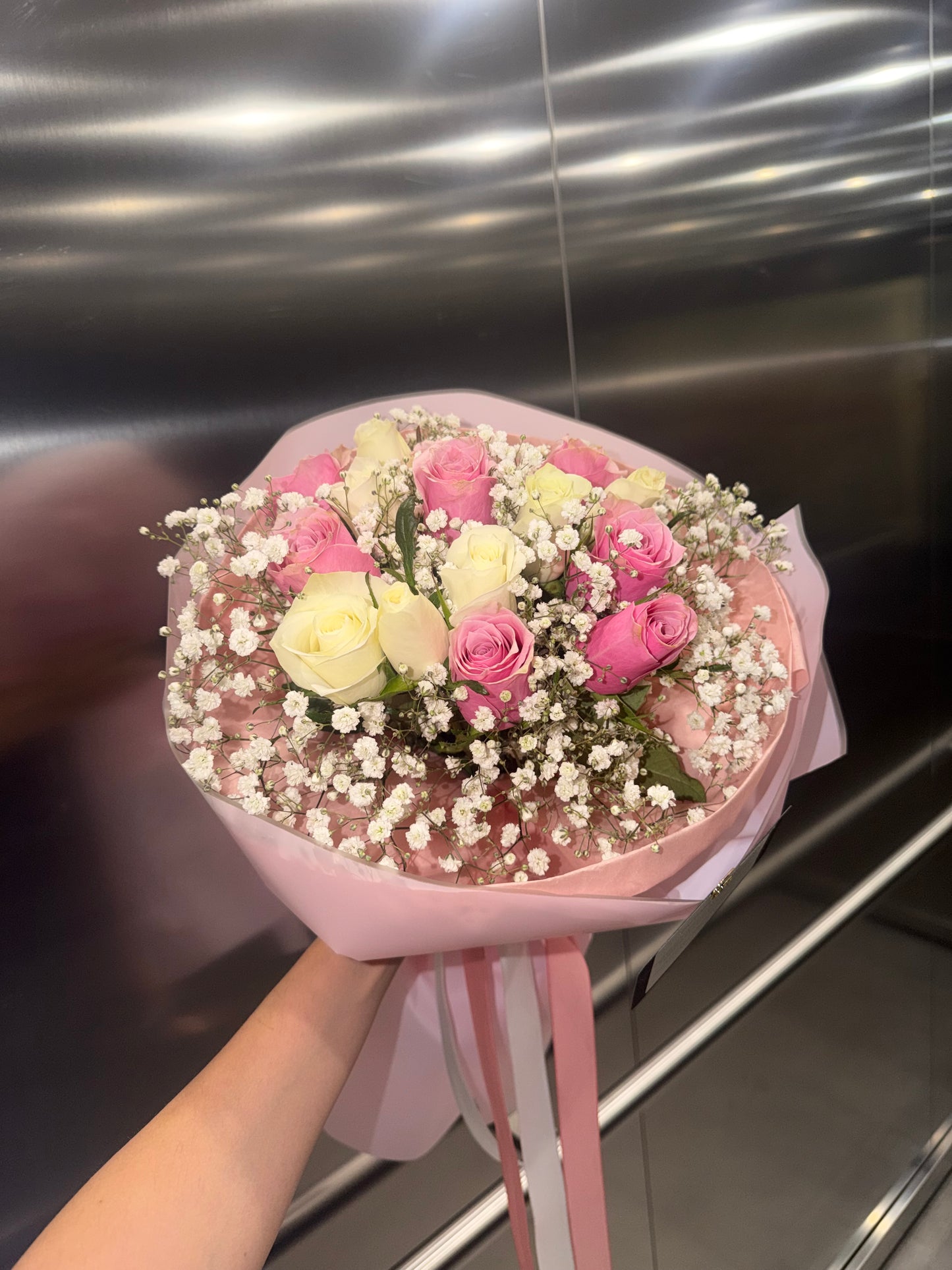 Rose & Baby’s Breath Bouquet
