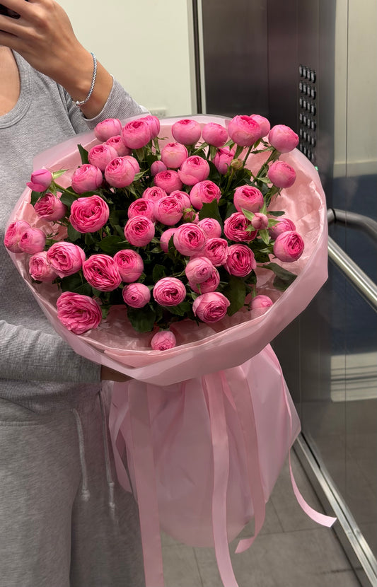 Pink Peony Rose Bouquet | LAST ONE | Ready for pickup/delivery now 🚚