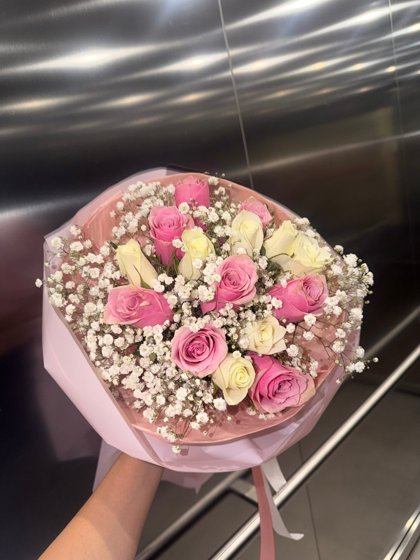 Rose & Baby’s Breath Bouquet