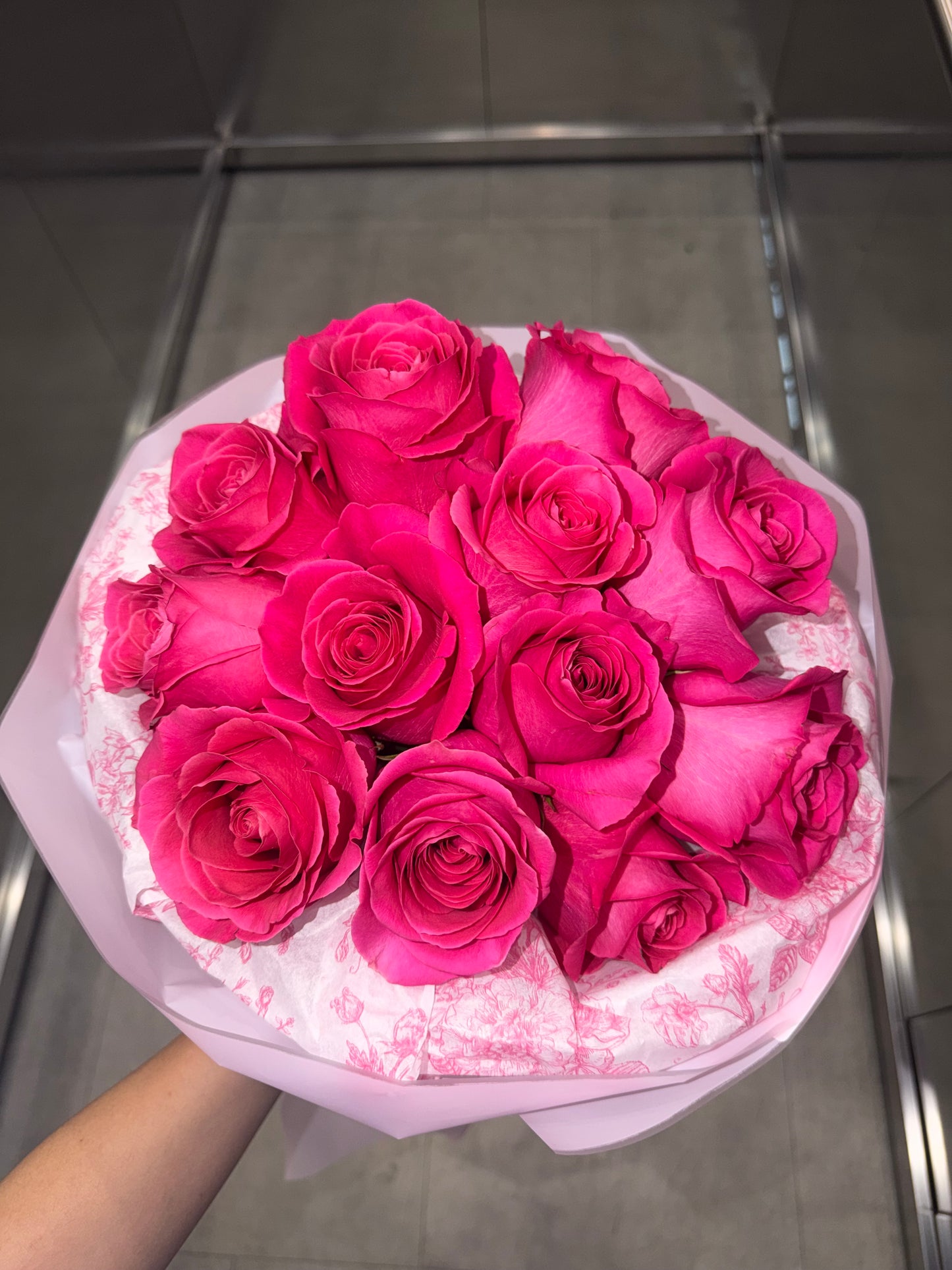 Pink Rose Bouquet | LAST ONE | Ready for pickup/delivery now 🚚