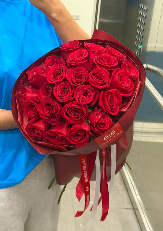 Luxury Red Rose Bouquet | LAST ONE | Ready for pickup/delivery now 🚚