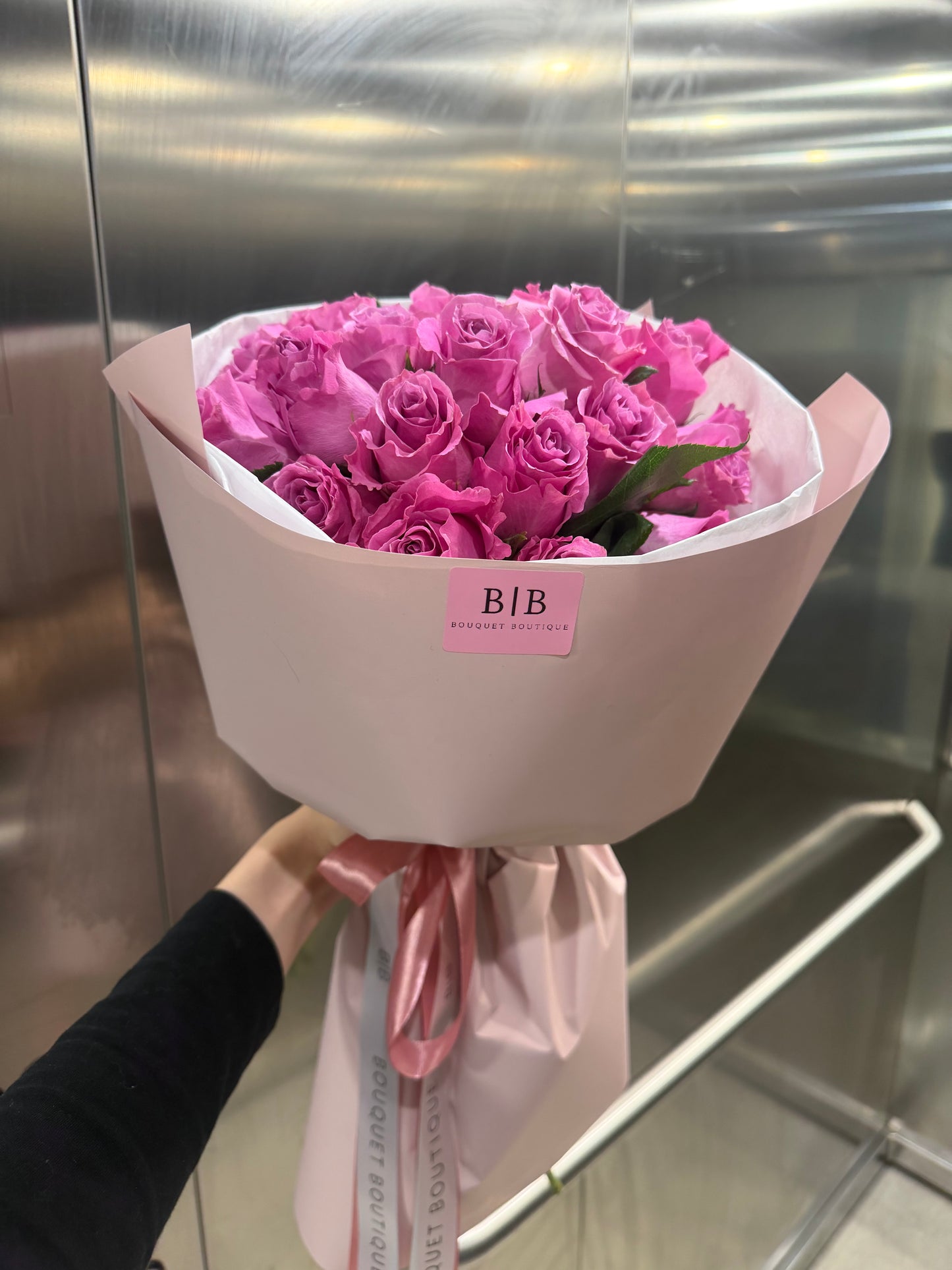 Luxury Bouquet of pink roses | Mother's Day Flower Bouquet