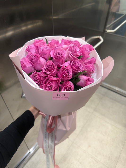 Luxury Bouquet of pink roses | Mother's Day Flower Bouquet