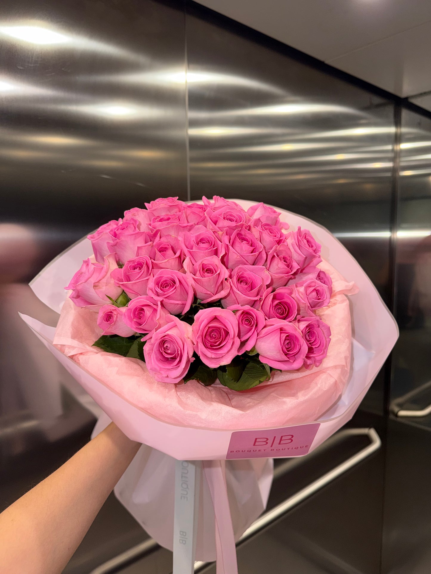 «Pink Romance» – Pink Rose Bouquet | LAST ONE | Ready for pickup/delivery now 🚚