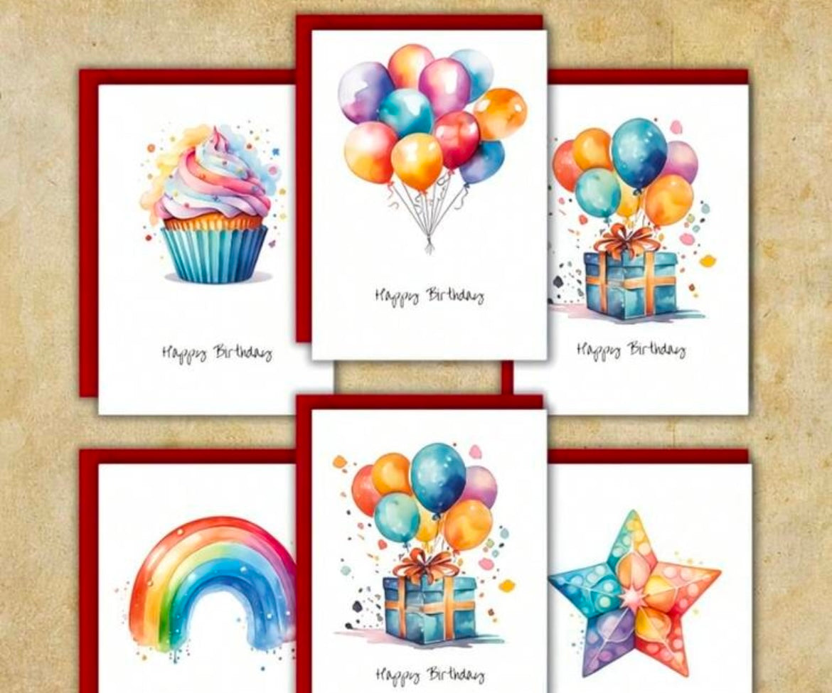 Happy Birthday Greeting Card