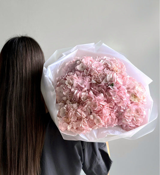 Pink Hydrangea Bouquet