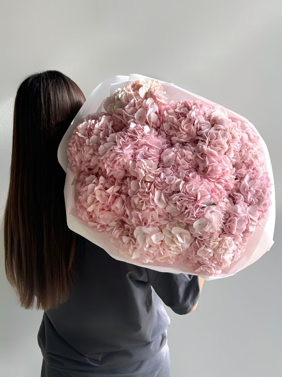 Pink Hydrangea Bouquet